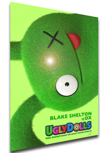 Poster - Locandina - ugly dolls - Pupazzi alla Riscossa variant 4 Poster - Locandina - ugly dolls - Pupazzi alla Riscossa variant 4
