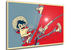 Poster - Propaganda Full - Fisherman Sanpei - Protagonist