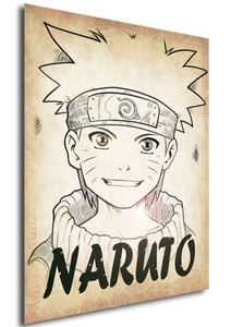 Poster - Anime - Wanted - Ganassa - Naruto