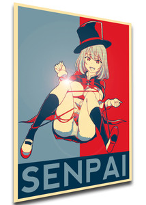 Poster - Propaganda - Magical Senpai - Tejina Senpai - Senpai variant 2 Poster - Propaganda - Magical Senpai - Tejina Senpai - Senpai variant 2