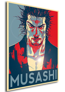 Poster Propaganda - Vagabond - Musashi Miyamoto