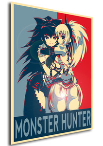 Poster - Propaganda - Monster Hunter - Kirin & Nargacuga