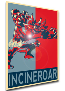 Poster - Propaganda - Smash Bros - Incineroar