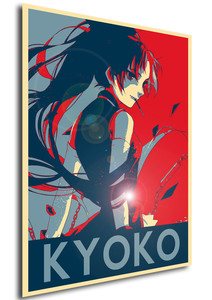Poster - Propaganda - Puella Magi Madoka Magica - Kyoko variant Poster - Propaganda - Puella Magi Madoka Magica - Kyoko variant