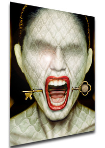 Poster - Locandina - Serie Tv - American Horror Story - Hotel - Variant 02 Poster - Locandina - Serie Tv - American Horror Story - Hotel - Variant 02