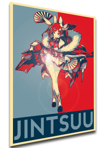 Poster - Propaganda - Azur Lane - Jintsuu Retrofit