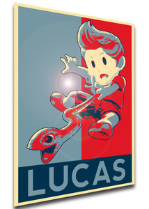 Poster - Propaganda - Smash Bros - Lucas