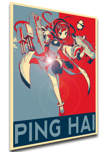 Poster - Propaganda - Azur Lane - Ping Hai