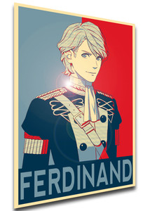 Poster - Propaganda - Fire Emblem Three Houses - Ferdinand