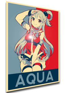 Poster - Propaganda - KonoSuba - Aqua variant 6