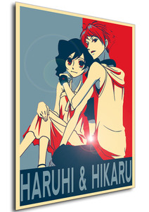 Poster - Propaganda - Ouran Koukou Host Club - Haruhi & Hikaru Poster - Propaganda - Ouran Koukou Host Club - Haruhi & Hikaru