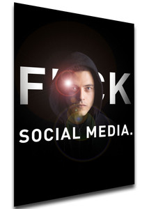 Poster - Serie Tv - Locandina - Mr Robot Variant 02