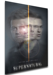 Poster - Serie Tv - Locandina - Supernatural Variant 03