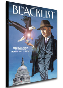 Poster - Serie Tv - Locandina - The Blacklist Variant 04