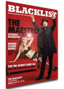 Poster - Serie Tv - Locandina - The Blacklist Variant 05