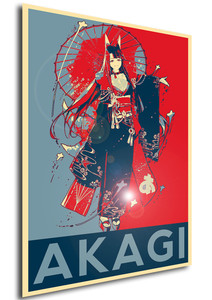 Poster - Propaganda - Azur Lane - Akagi Plum and Snow
