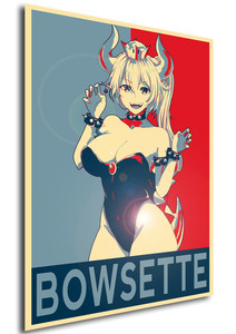 Poster - Propaganda - Bowsette v6
