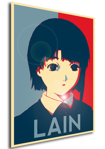 Poster - Propaganda - Serial Experiments Lain - Lain