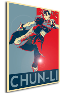 Poster - Propaganda - Street Fighter - Chun-Li v2