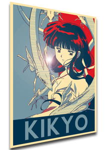 Poster - LL0002 - Propaganda - Inuyasha - Kikyo Variant
