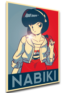 Poster - LL0014 - Propaganda - Ranma - Nabiki Tendo