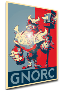 Poster - LL0025 - Propaganda - Spyro The Dragon - Gnasty Gnorc Poster - LL0025 - Propaganda - Spyro The Dragon - Gnasty Gnorc