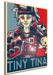 Poster - Propaganda - Borderlands - Tiny Tina Variant