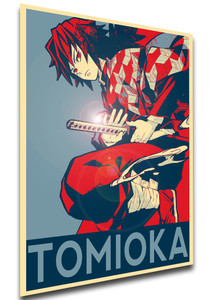 Poster - Propaganda - MA0054 - Demon Slayer - Giyu Tomioka variant 2 Poster - Propaganda - MA0054 - Demon Slayer - Giyu Tomioka variant 2