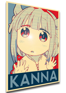 Poster - Propaganda - MA0078 - Dragon Maid - Kanna variant 2
