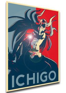 Poster - Propaganda - MA0086 - Bleach - Ichigo Kurosaki variant 4