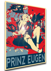 Poster - Propaganda - MA0092 - Azur Lane - Prinz Eugen Cordial Cornflower