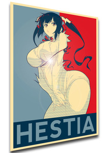 Poster - Propaganda - MA0104 - Danmachi - Hestia variant 3