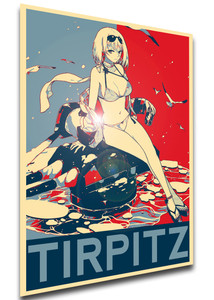 Poster - Propaganda - MA0116 - Azur Lane - Tirpitz Snow Melting Summer Poster - Propaganda - MA0116 - Azur Lane - Tirpitz Snow Melting Summer