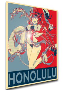Poster - Propaganda - MA0123 - Azur Lane - Honolulu Summer Accident Poster - Propaganda - MA0123 - Azur Lane - Honolulu Summer Accident