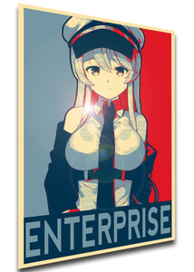 Poster - Propaganda - MA0134 - Azur Lane - Enterprise variant Poster - Propaganda - MA0134 - Azur Lane - Enterprise variant