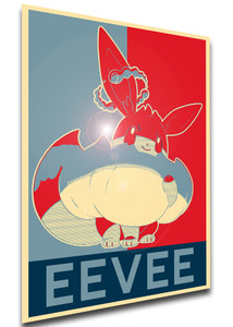 Poster - Propaganda - MA0147 - Pokemon - Gigantamax Eevee