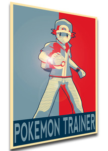 Poster - Propaganda - MA0165 - Smash Bros - Pokemon Trainer variant Poster - Propaganda - MA0165 - Smash Bros - Pokemon Trainer variant
