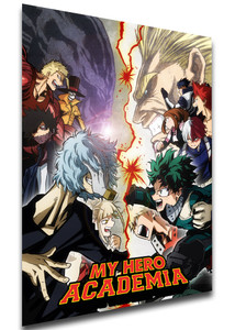Poster - SA0085 - Locandina - Anime - My Hero Academia - Season 3 Poster - SA0085 - Locandina - Anime - My Hero Academia - Season 3