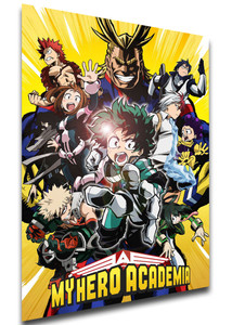 Poster - SA0087 - Locandina - Anime - My Hero Academia - Season 1 Poster - SA0087 - Locandina - Anime - My Hero Academia - Season 1