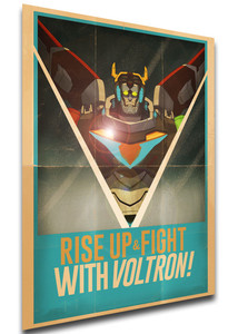 Poster - SA0131 - Locandina - Anime - Voltron Legendary Defender - Variant 01 Poster - SA0131 - Locandina - Anime - Voltron Legendary Defender - Variant 01