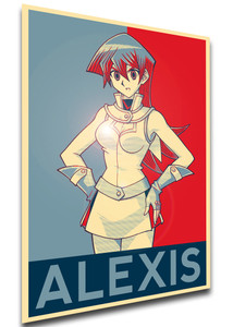 Poster - Propaganda - Yu Gi Oh - Alexis Rhodes