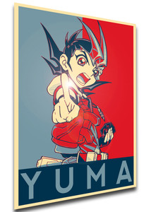 Poster - Propaganda - Yu Gi Oh - Yuma Tsukumo variant Poster - Propaganda - Yu Gi Oh - Yuma Tsukumo variant