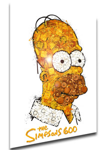 Poster - Serie Tv - Locandina - The Simpson 600