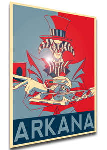 Poster - Propaganda - Yu Gi Oh - Arkana