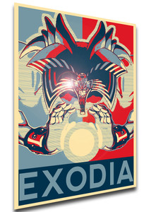 Poster - Propaganda - Yu Gi Oh - Exodia the forbidden variant Poster - Propaganda - Yu Gi Oh - Exodia the forbidden variant