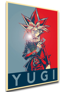 Poster - Propaganda - Yu Gi Oh - Yugi Muto variant Poster - Propaganda - Yu Gi Oh - Yugi Muto variant
