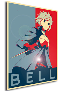 Poster - Propaganda - Danmachi - Bell variant Poster - Propaganda - Danmachi - Bell variant