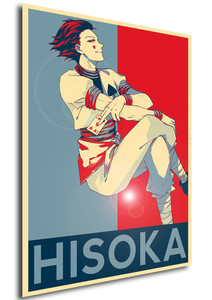 Poster - Propaganda - Hunter x Hunter - Hisoka v4 Poster - Propaganda - Hunter x Hunter - Hisoka v4