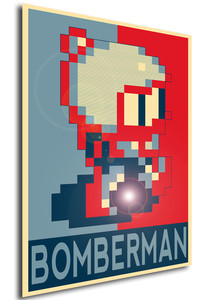 Poster - Propaganda - Pixelart - Bomberman