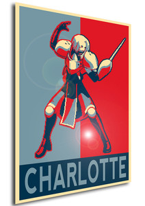 Poster - Propaganda - Pixel Art - Samurai Shodown - Charlotte Poster - Propaganda - Pixel Art - Samurai Shodown - Charlotte
